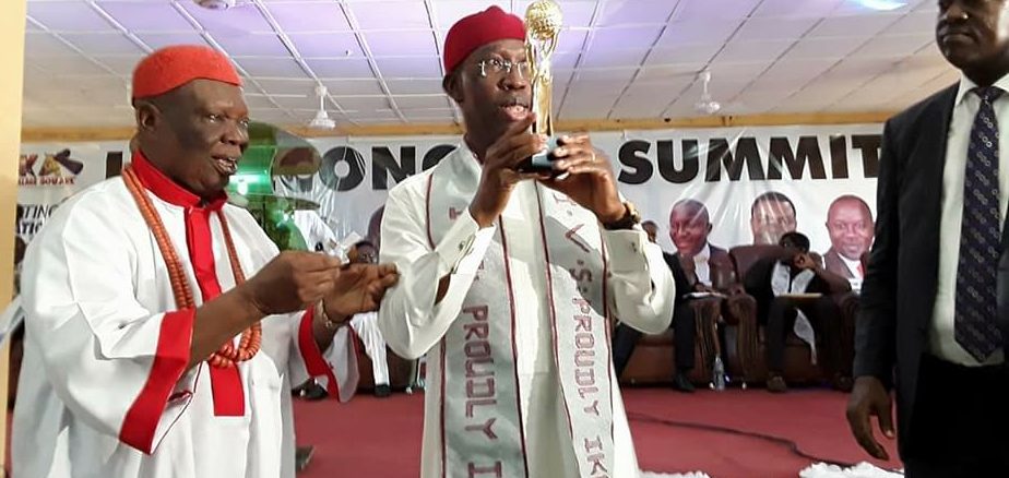 Gov. Okowa at Ika Economic Summit