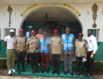 FRSC UNIT COMMANDER VISITS DEIN OF AGBOR, BEGS FOR GOVERNMENT’S ASSISTANCE