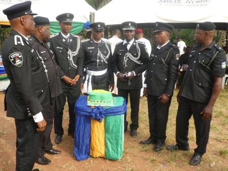 P1060475 AGBOR POLICE DIVISION SENDS OFF RETIRED OFFICERS