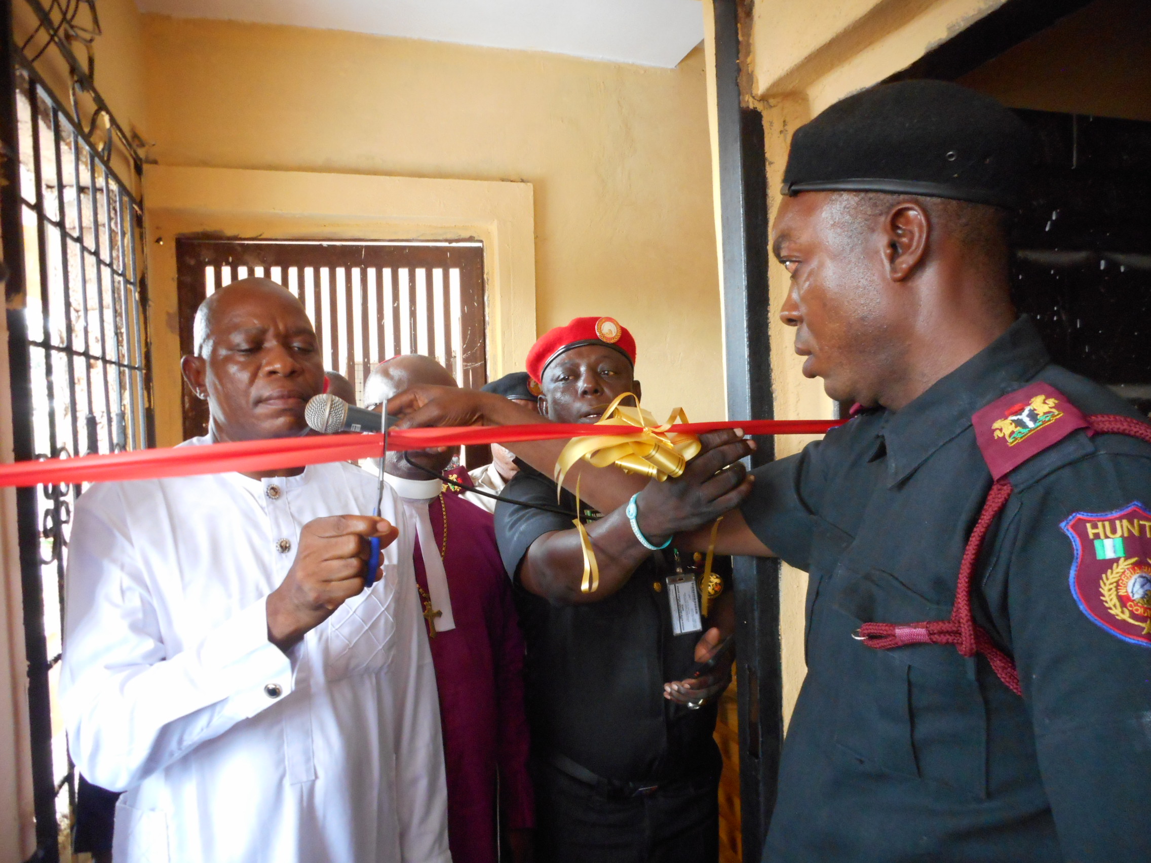 Front-Some-leaders-of-the-Nigerian-Hunters NIGERIAN HUNTERS, FOREST SECURITY SERVICE IKA NORTH-EAST CHAPTER, INAUGURATED