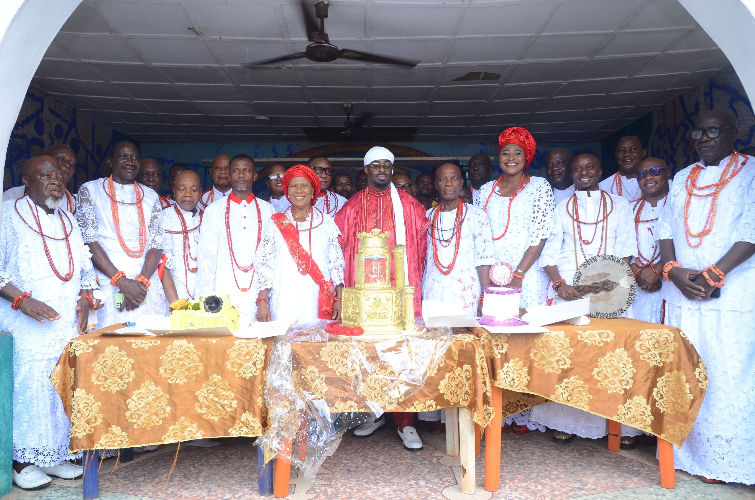 DSC_5398-scaled DEIN OF AGBOR KINGDOM CELEBRATES 47TH BIRTHDAY WITH HOLY MASS