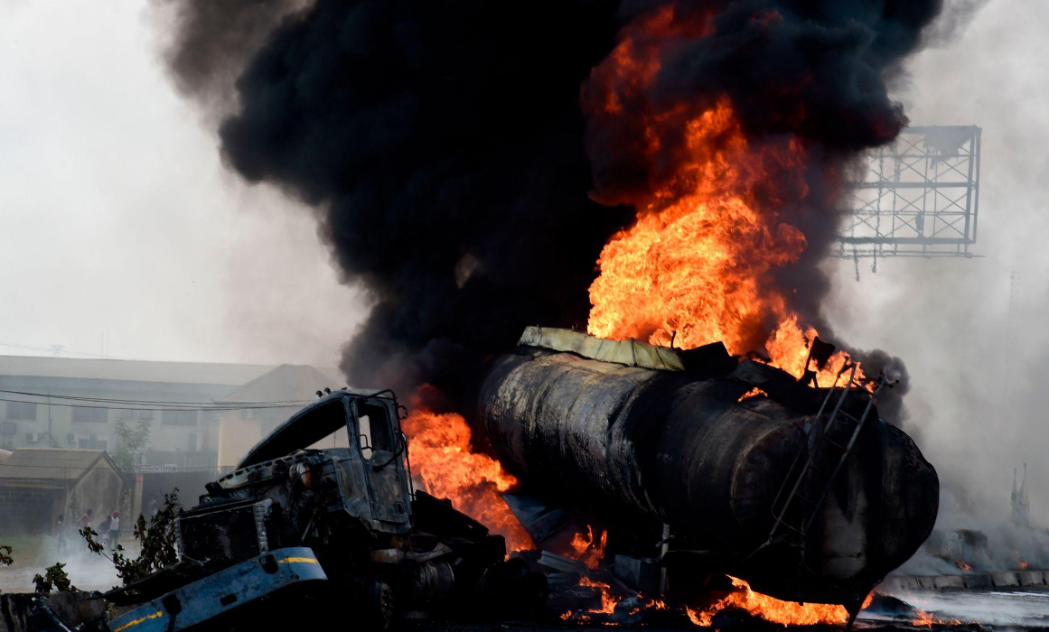 Agbor tanker fire